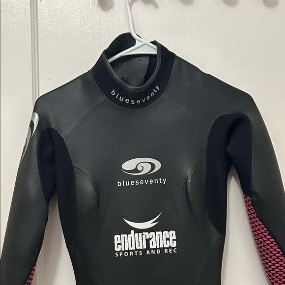 Seventy Black Wetsuit with Red Accents - Picture 2 of 3